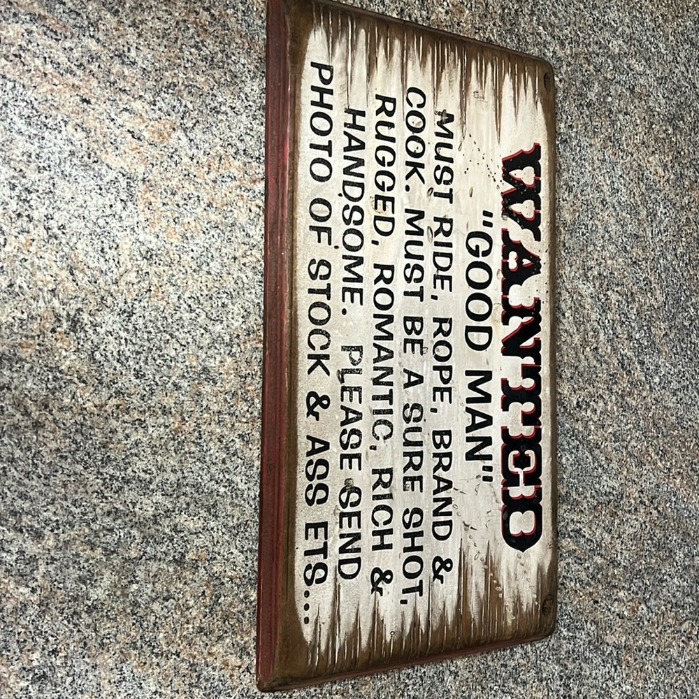 Cowboy sign